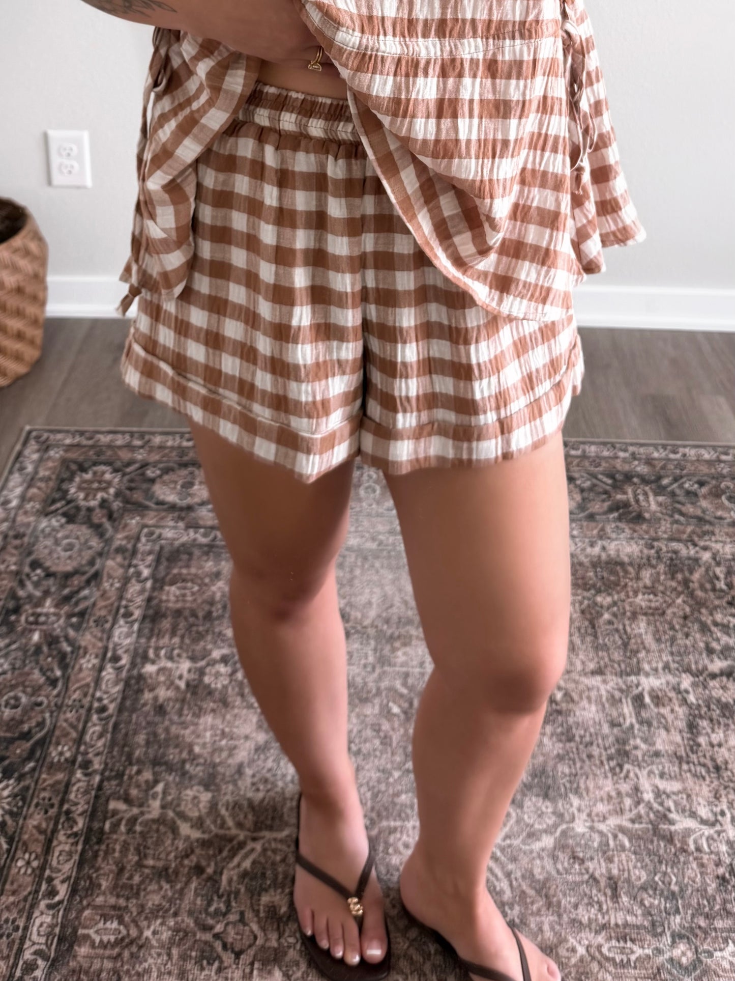 Maple Market Gingham Set