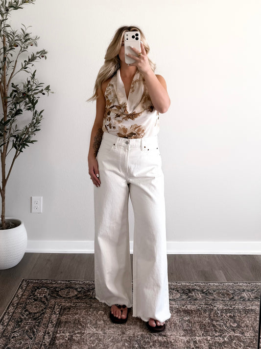 Golden Gallery Halter Top