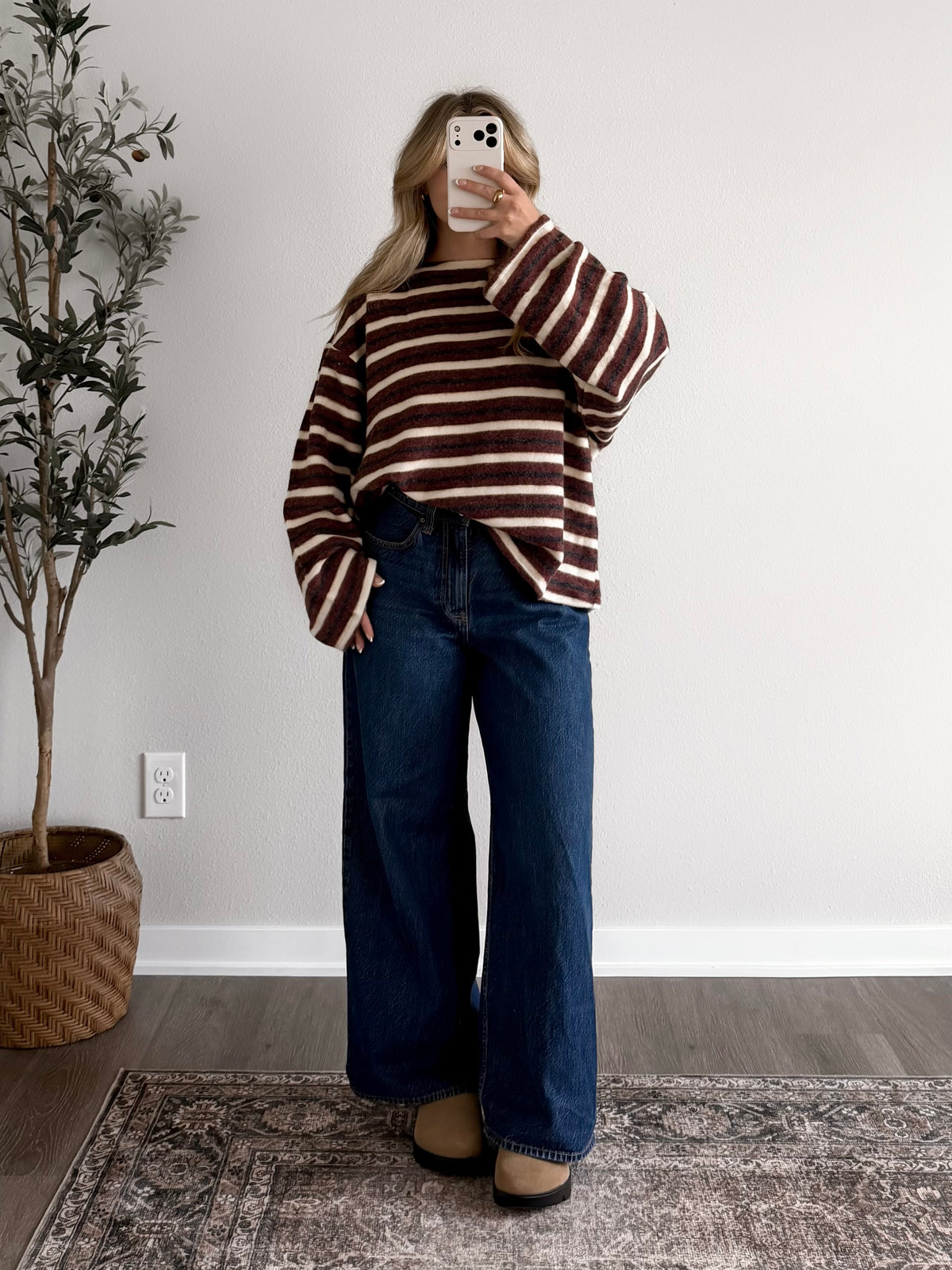 Throwback Stripe Knit Top