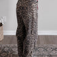Wild Rogue Leopard High Rise Barrel Jean