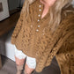 Woodstock Knit Sweater / Golden Rod