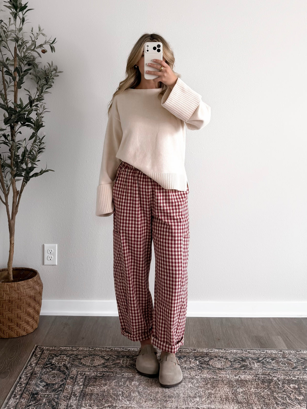 New England Fall Knit Sweater