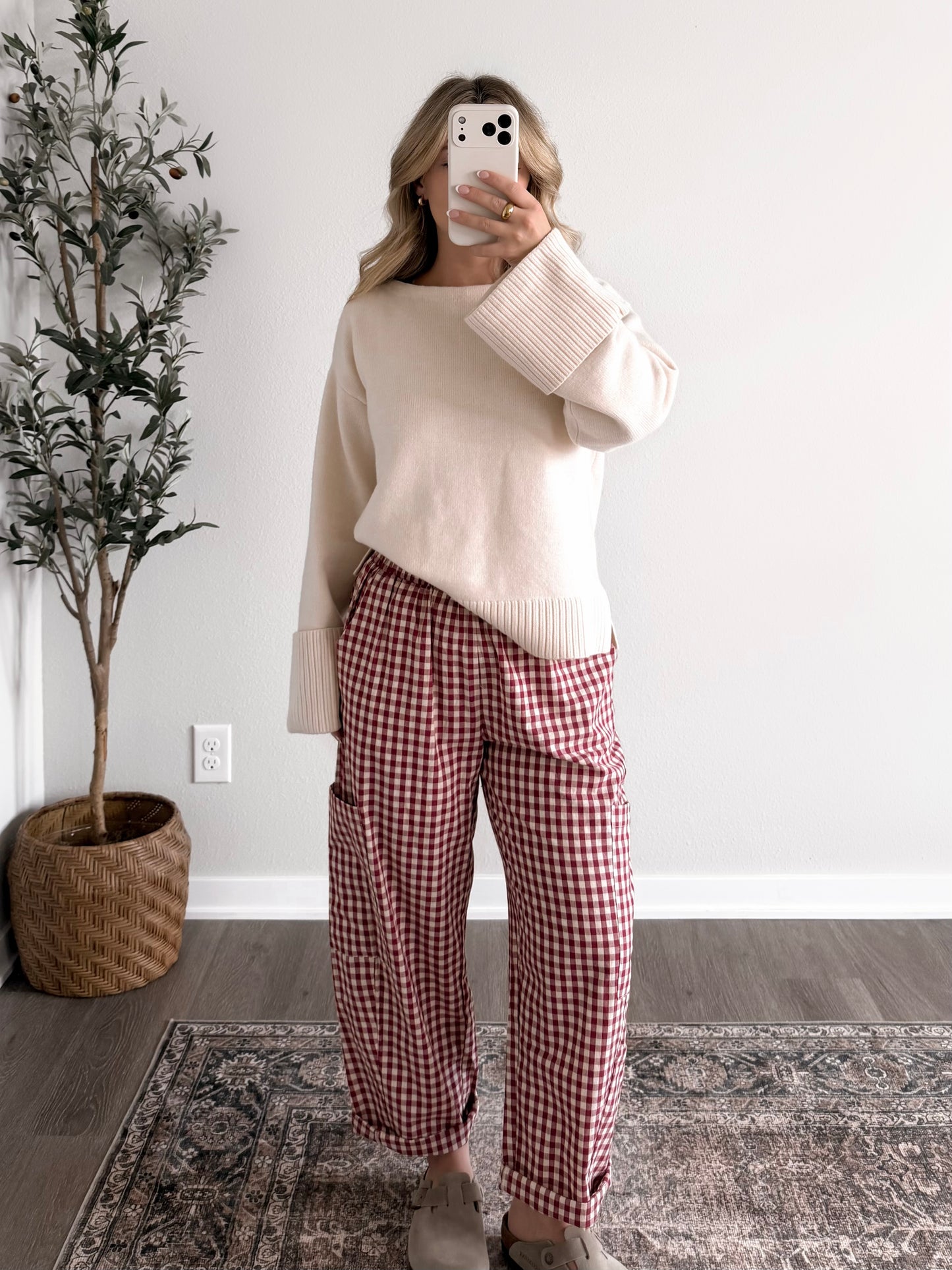 New England Fall Knit Sweater