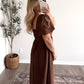 Woodland Embroidered Midi Dress