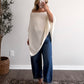 Lilia Knit Poncho Top