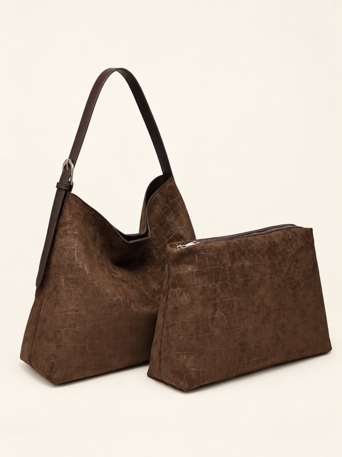 Remi Croc Tote Bag