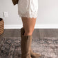 Sylvie Satin Lace Shorts