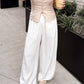 Leighton Linen Wide Leg Pant