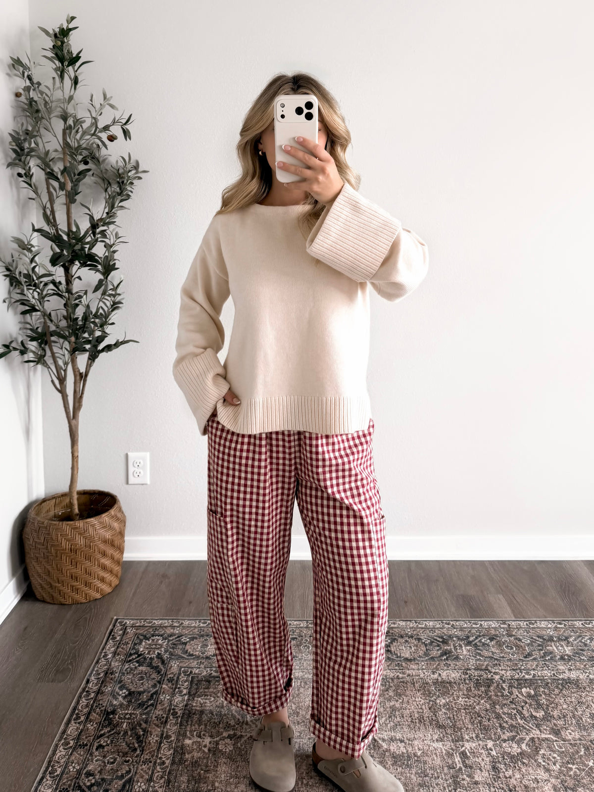 Apple Pie Gingham Pant