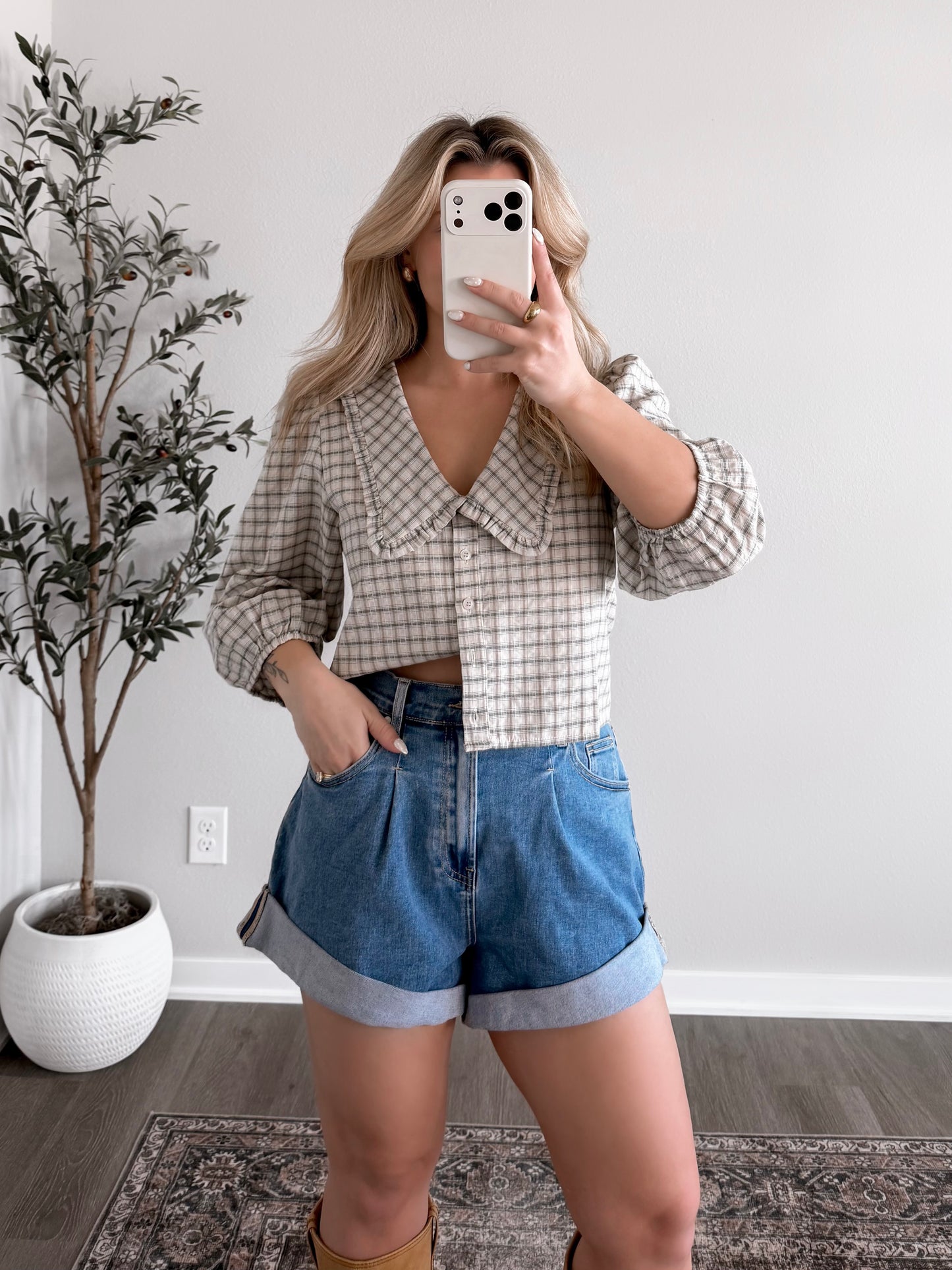 Fresh Season Collared Top