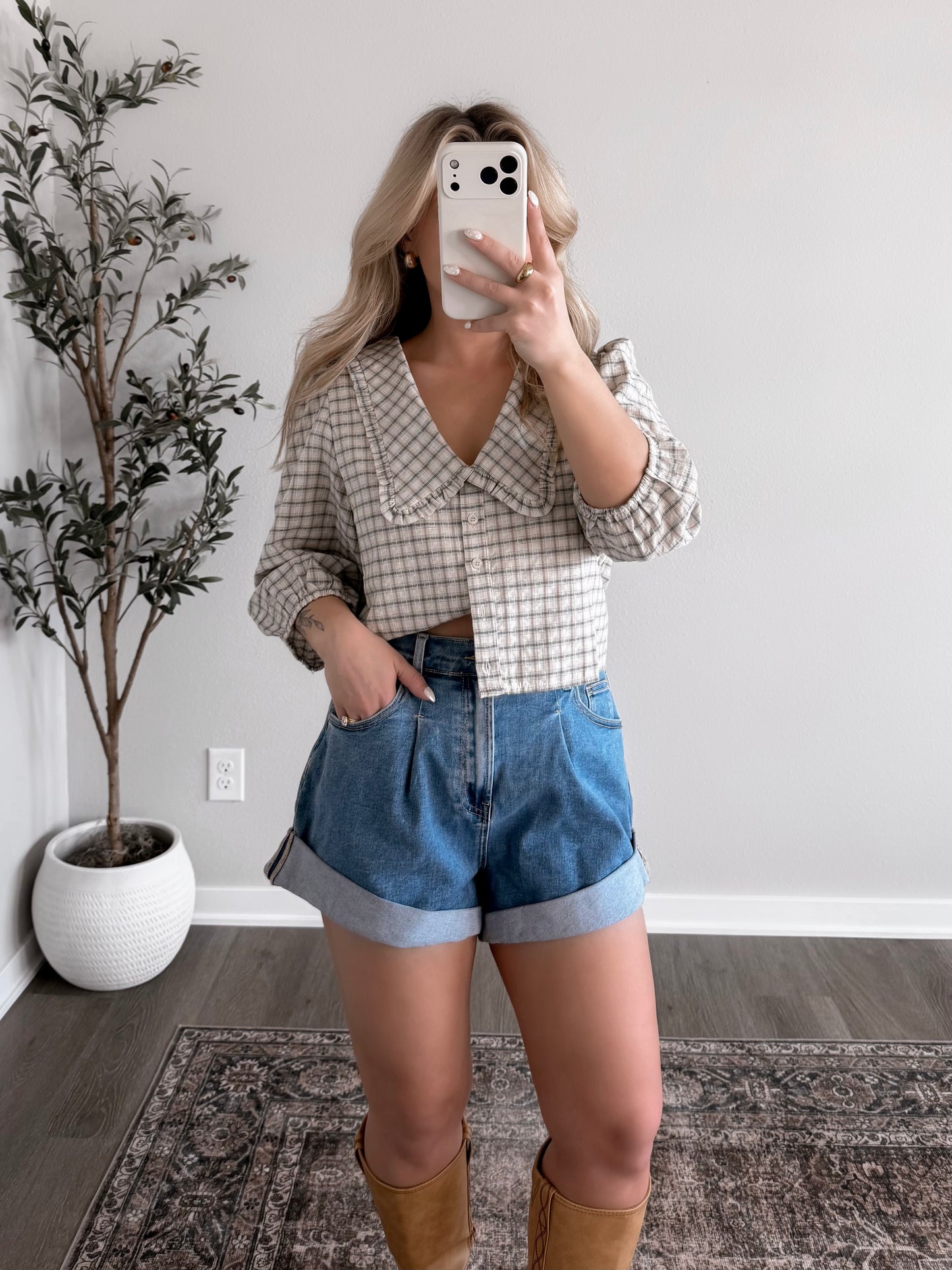 Fresh Season Collared Top