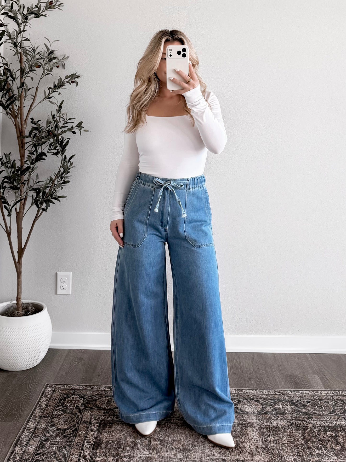Haven High Waisted Wide Leg Pant