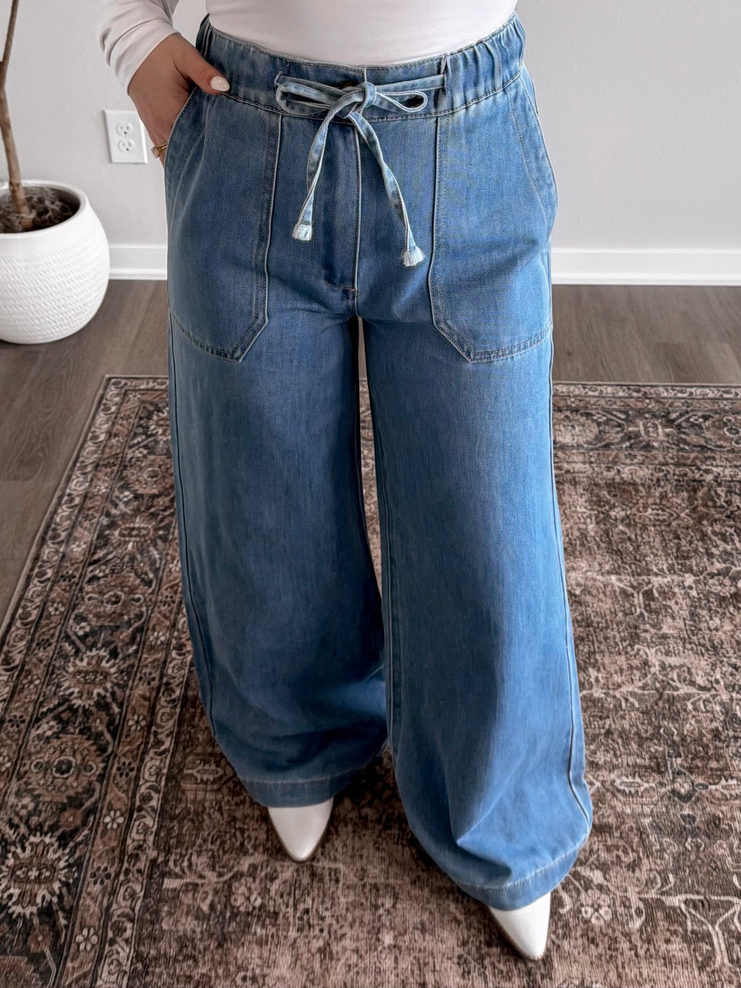 Haven High Waisted Wide Leg Pant