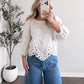 Modest Chic Embroidered Top