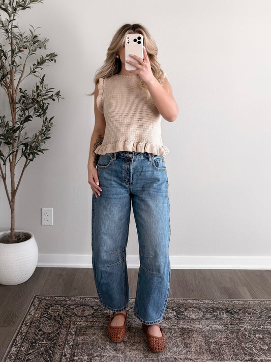 Marie Knit Reversible Top