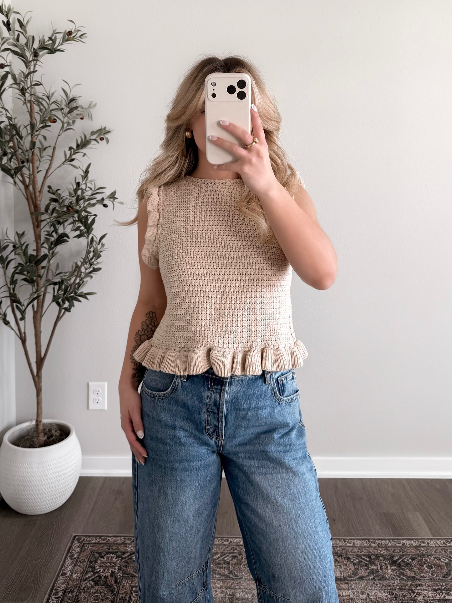 Marie Knit Reversible Top
