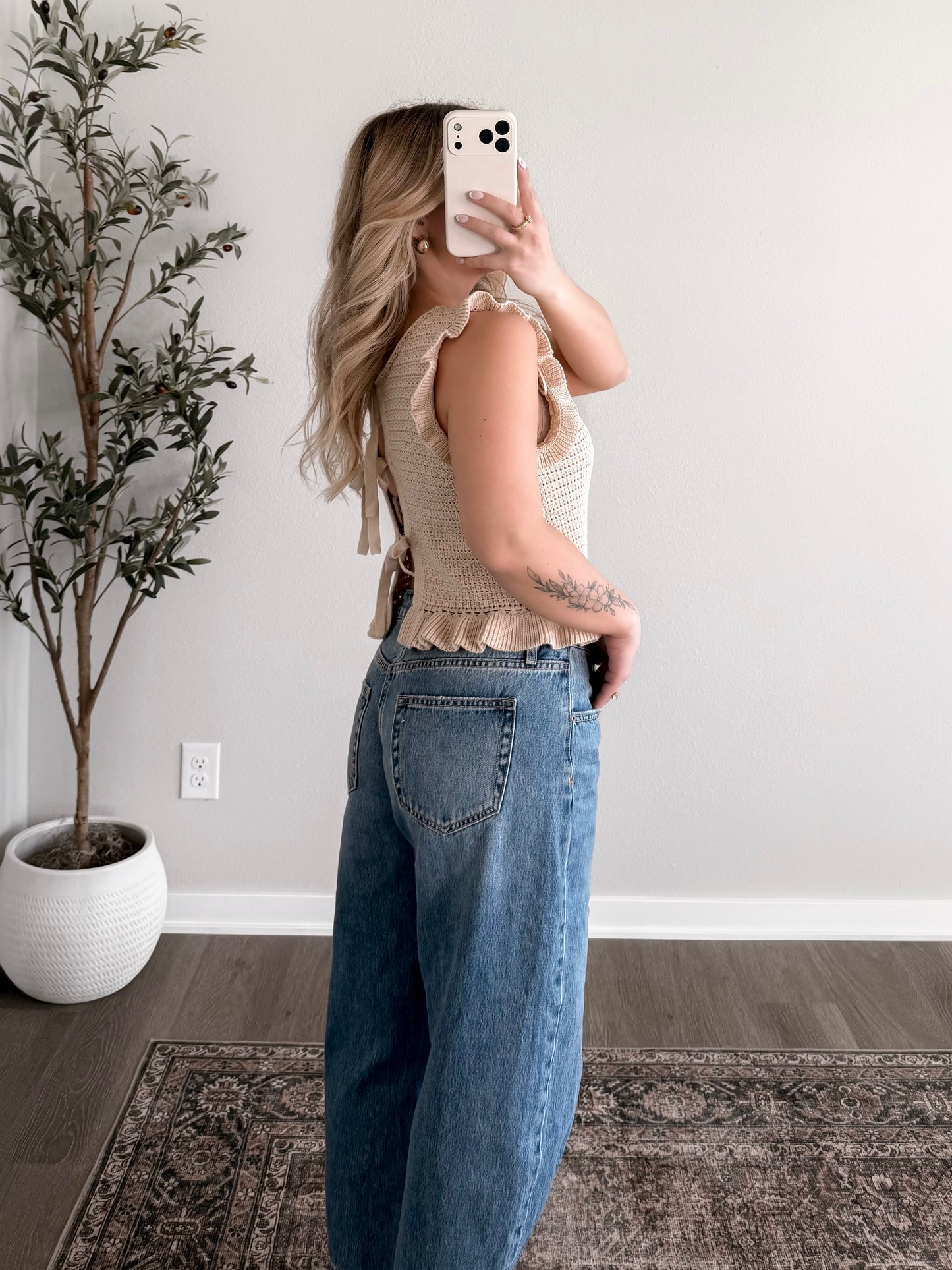 Marie Knit Reversible Top