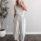 Weekend Barrel Jumpsuit / Sage