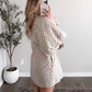 Caroline Dotted Tie Dress
