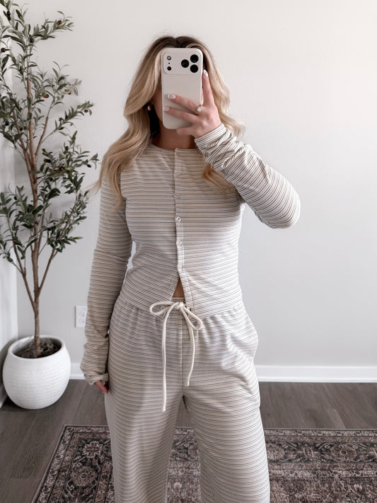 Chai Striped Lounge Set