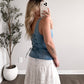 Headline Denim Top / Lt Wash