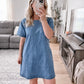 Southern Denim T-shirt Dress Final Sale