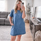 Southern Denim T-shirt Dress Final Sale