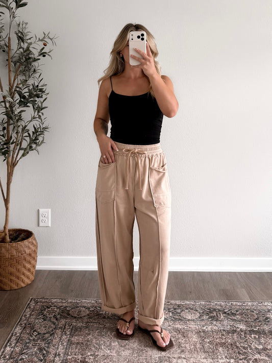 Easygoing Barrel Lounge Pants