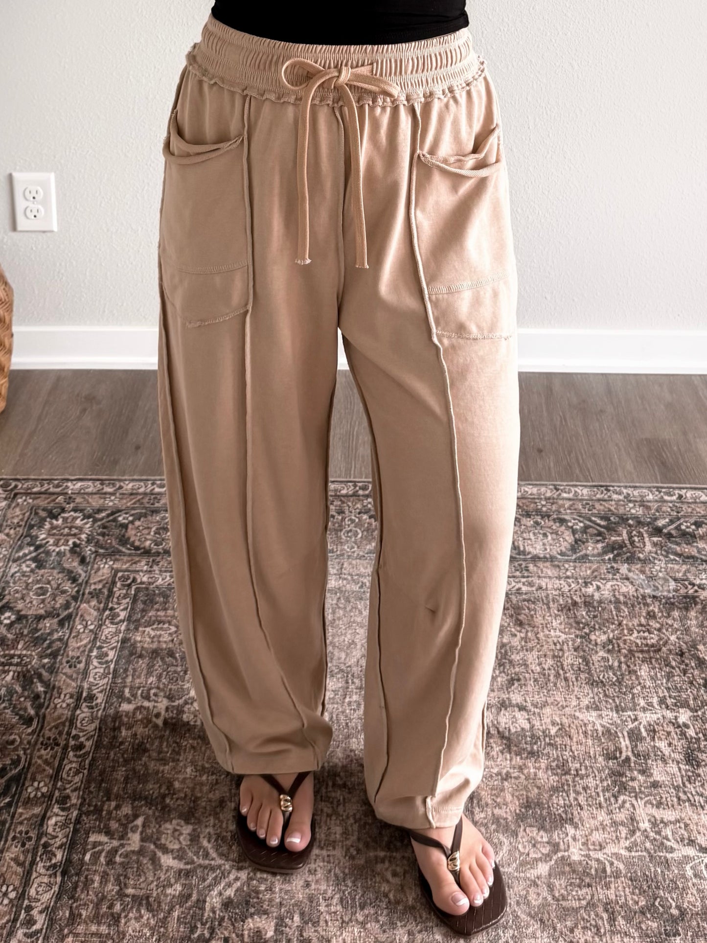 Easygoing Barrel Lounge Pants