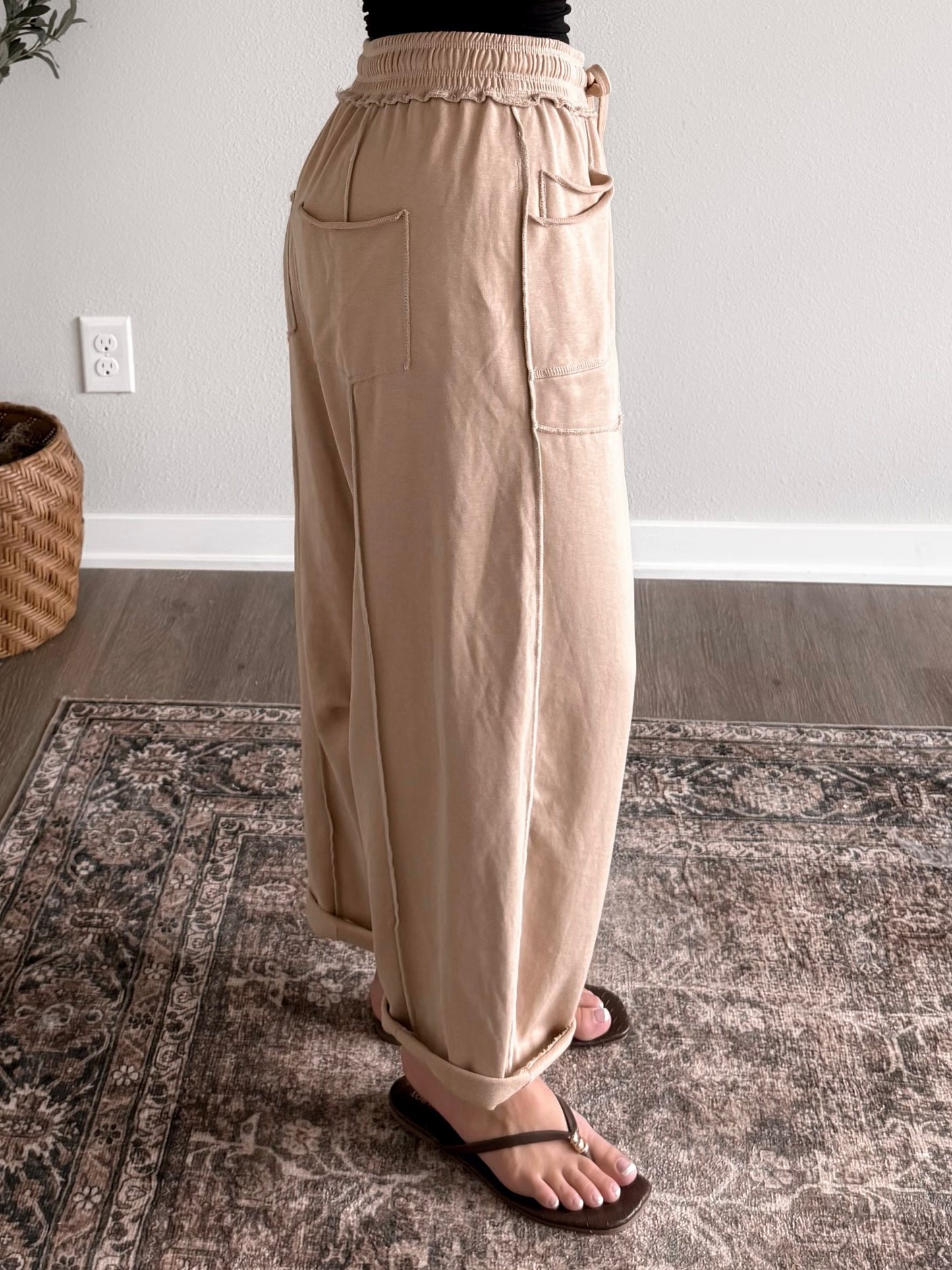 Easygoing Barrel Lounge Pants