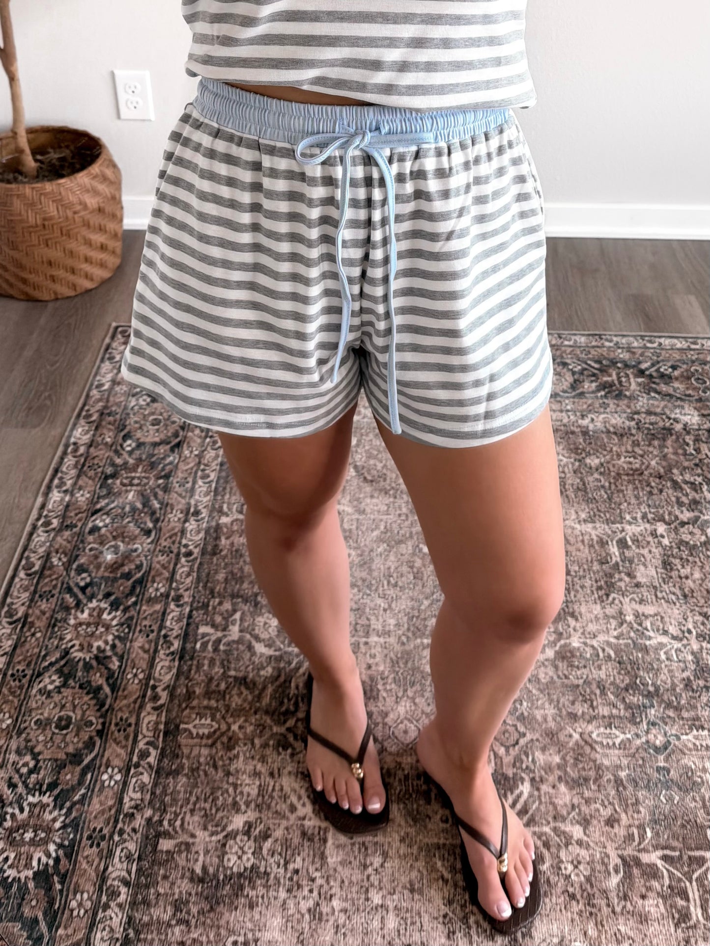 Downtime Striped Lounge Set