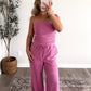 On Repeat Striped Set / Pink-Green