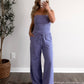 On Repeat Striped Set / Lavender-Blue