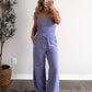 On Repeat Striped Set / Lavender-Blue