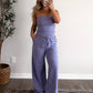 On Repeat Striped Set / Lavender-Blue