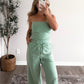 On Repeat Striped Set / Mint Orange