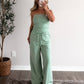On Repeat Striped Set / Mint Orange