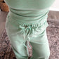On Repeat Striped Set / Mint Orange