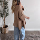 Buttercream Chenille Knit Cardigan / Latte