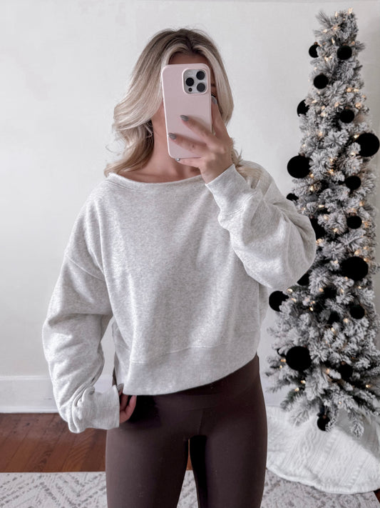 Sunday Off Shoulder Pullover