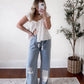 Boho Queen Patch Work Denim Pants