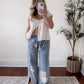 Boho Queen Patch Work Denim Pants