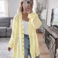 Be Free Gauze Button Down - Lemon