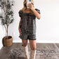 Hunter Moon Plaid Short Set