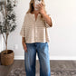 Honey Knit Striped Cardigan