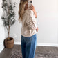 Honey Knit Striped Cardigan
