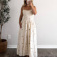 Oak & Acorn Embroidered Maxi Dress
