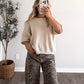 Crisp Knit Sweater / Oat