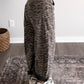Wildlife Zebra Barrel Jean