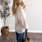 Cabin Morning Waffle Knit Top